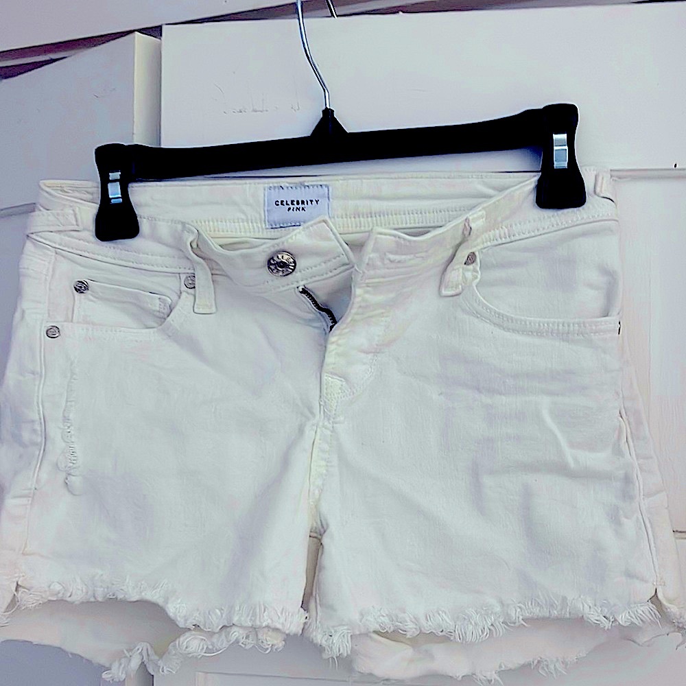 Celebrity Pink white shorts jean 5/27